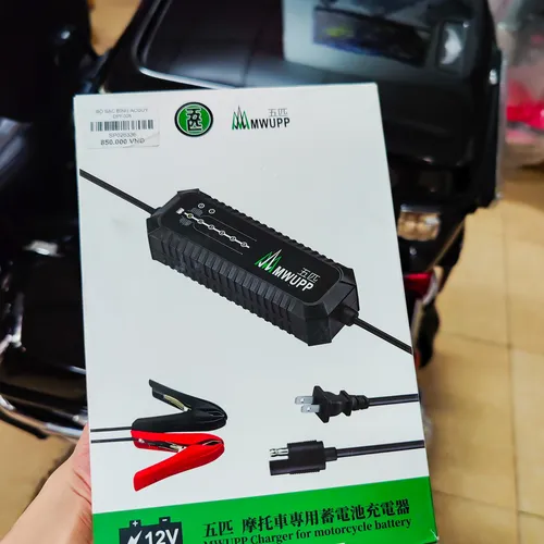 BỘ SẠC DƯỠNG BÌNH ẮC QUY XE MÁY MWUPP OSOPRO CHÍNH HÃNG