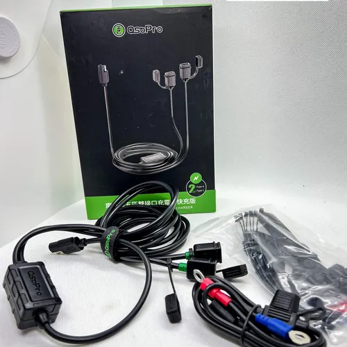BỘ SẠC USB + TYPE C OSOPRO (SẠC NHANH 12W)