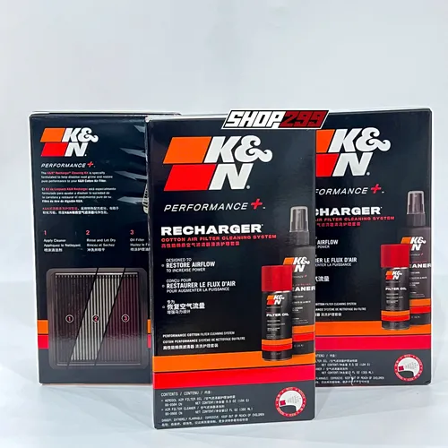 BỘ KIT VỆ SINH VÀ DƯỠNG DẦU LỌC GIÓ DẠNG XỊT K&N 99-5000