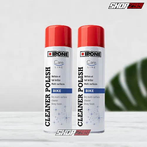 CHAI XỊT VỆ SINH, LÀM SẠCH & BÓNG CÁC CHI TIẾT TRÊN XE IPONE CLEANER POLISH (250ML)