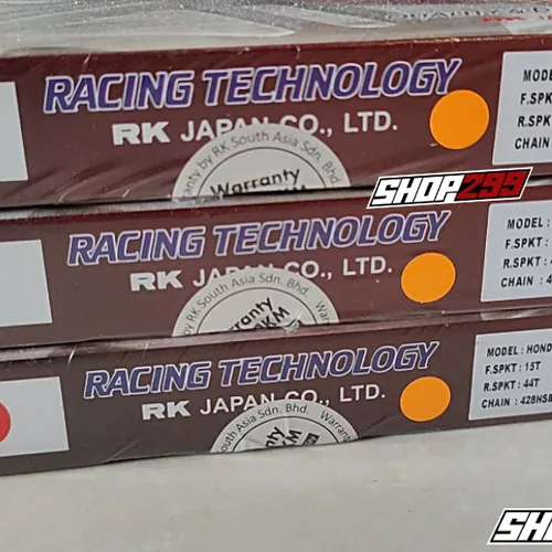 BỘ NHÔNG SÊN DĨA RK CHO EXCITER 150 (KHÔNG PHỐT CAO SU)