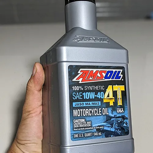 NHỚT AMSOIL PERFORMANCE 4T 10W40 (FULL TỔNG HỢP) - 946ML