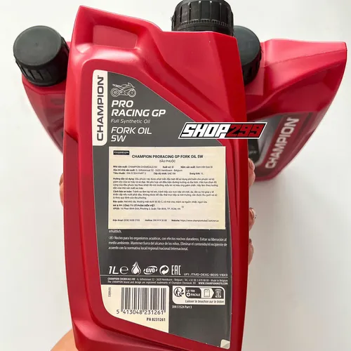 DẦU PHUỘC CHAMPION PRORACING GP 5W - 1L