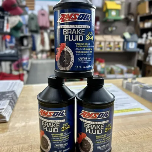 DẦU THẮNG AMSOIL DOT 3 & 4 LV 100% FULL SYNTHETIC - 355ML