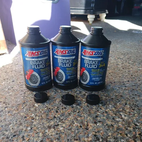 DẦU THẮNG AMSOIL DOT 3 & 4 LV 100% FULL SYNTHETIC - 355ML