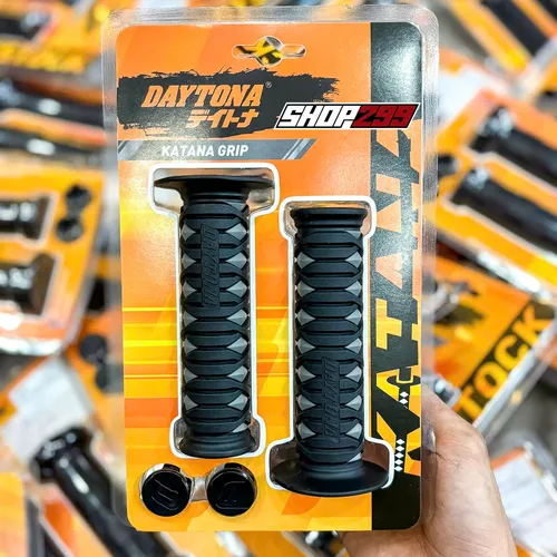 BAO TAY DAYTONA KATANA ĐEN XÁM CHÍNH HÃNG - 120MM