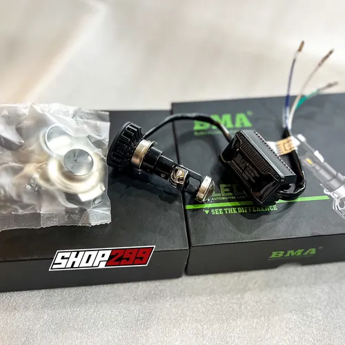 ĐÈN PHA LED BI CẦU BMA R02 - CHÂN H4 - ÁNH SÁNG TRẮNG (20/35W-2800LM)