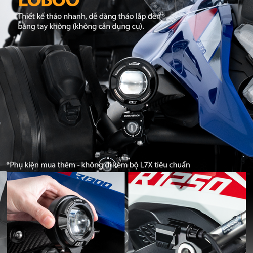 ĐÈN TRỢ SÁNG LOBOO L7X CHÍNH HÃNG