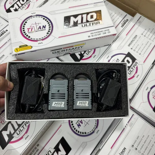 ĐÈN TRỢ SÁNG BI CẦU MINI TITAN MOTO M10 ULTRA V2