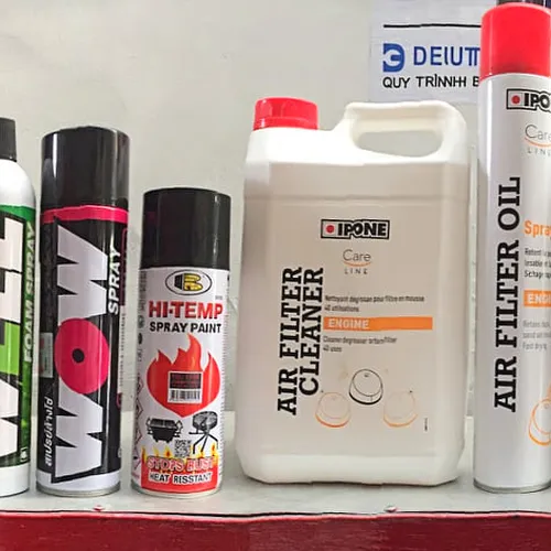 DẦU PHUN LỌC GIÓ IPONE AIR FILTER OIL SPRAY (750ML)