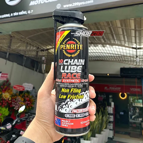 DƯỠNG SÊN PENRITE 10 TENTHS CHAIN LUBE RACE - 500ML
