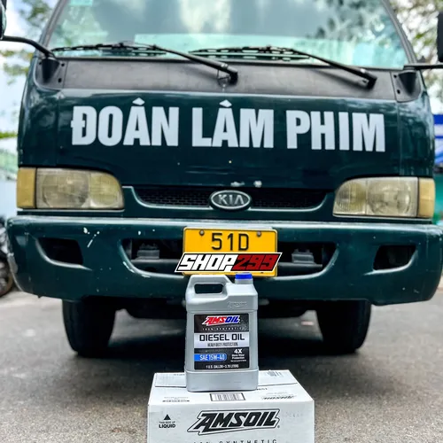 Dầu Nhớt Xe Tải Tổng Hợp AMSOIL HEAVY-DUTY DIESEL OIL 15W40 - 3.78L