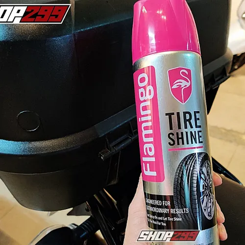 FLAMINGO TIRE SHINE F010 - DƯỠNG NHỰA NHÁM & LÀM BÓNG LỐP XE 500ML
