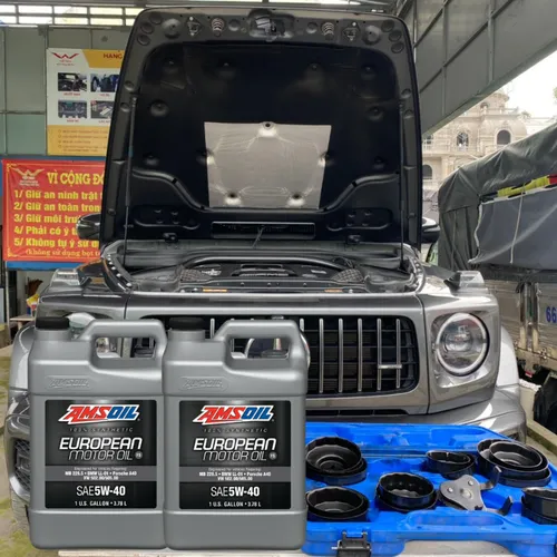 DẦU NHỚT TỔNG HỢP 100% NHẬP KHẨU MỸ AMSOIL EUROPEAN 5W40 - 3.78L