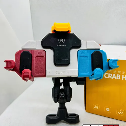 GIÁ ĐỠ ĐIỆN THOẠI CHỐNG RUNG OSOPRO KẸP CÀNG CUA (CRAB MOUNT) PHIÊN BẢN KỈ NIỆM 3 MÀU - KẸP ĐA NĂNG
