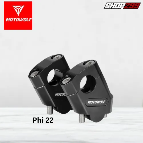GÙ NÂNG GHI ĐÔNG MOTOWOLF (ĐEN - PHI 22)