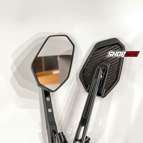 GƯƠNG CHIẾU HẬU MAGAZI CARBON - ĐA GIÁC