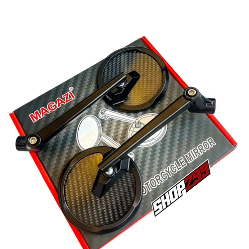 GƯƠNG CHIẾU HẬU MAGAZI CARBON - TRÒN