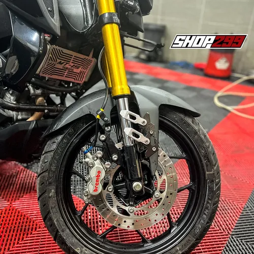 HEO BREMBO 4 PIS - LOGO ĐỎ - BÊN PHẢI