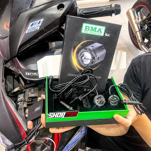 ĐÈN TRỢ SÁNG BI CẦU MINI BMA T1