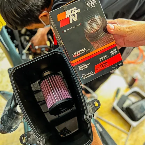 LỌC GIÓ TRỤ K&N RU-1280 CHÍNH HÃNG