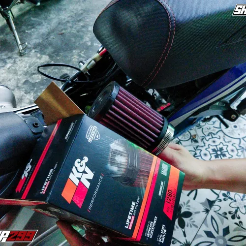LỌC GIÓ TRỤ K&N RU-1280 CHÍNH HÃNG