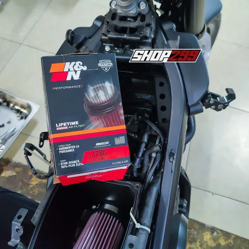 LỌC GIÓ TRỤ K&N RU-1280 CHÍNH HÃNG