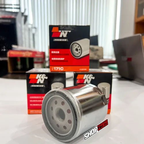 LỌC NHỚT K&N 171C (CROM) CHO HARLEY DAVIDSON