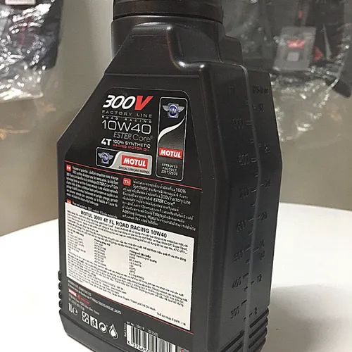 NHỚT MOTUL 300V 10W40 TEM 1 LỚP