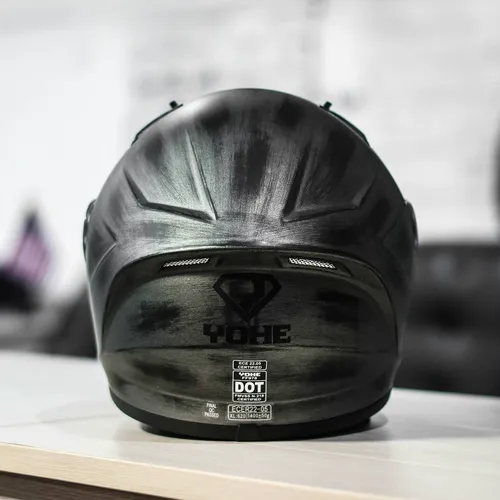 Mũ Fullface Yohe 978 Storm Nhôm Xước