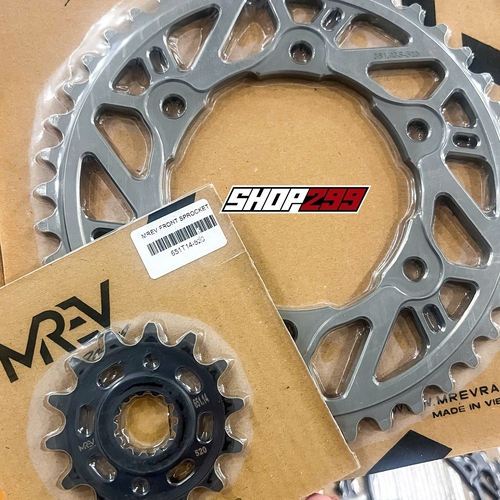 NHÔNG DĨA NHÔM MREV RACING CHO YAMAHA R3