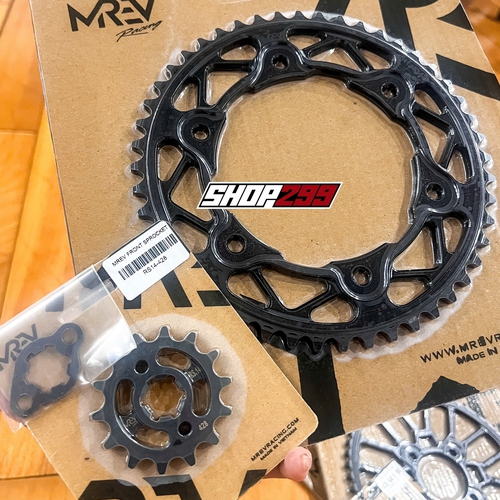 NHÔNG DĨA NHÔM MREV RACING CHO YAMAHA XSR155 / XS155R