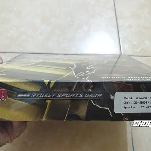 BỘ NHÔNG SÊN DĨA D.I.D HDS NHẬP THÁI LAN CHO WINNER 150 / WINNER X - VÀNG