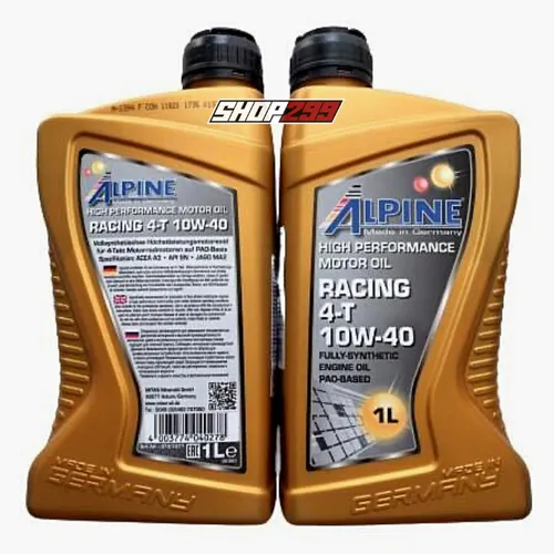 NHỚT ALPINE RACING 4T 10W40