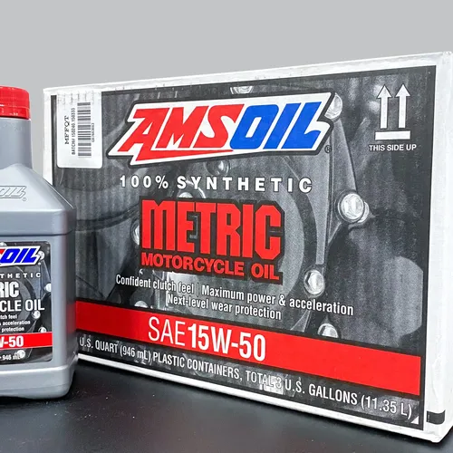 NHỚT AMSOIL METRIC 15W-50 - Quart (946ml)