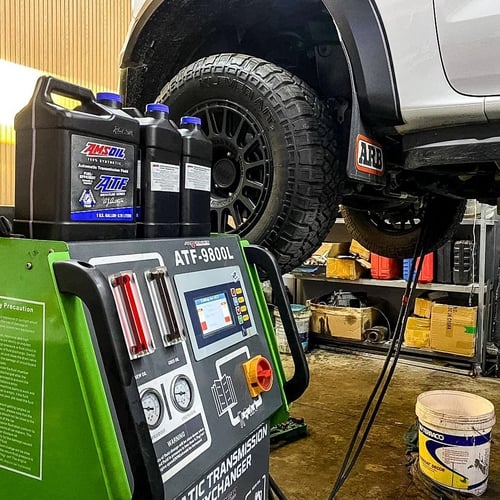 DẦU HỘP SỐ ATF AMSOIL SIGNATURE SERIES FUEL EFFICIENT SYNTHETIC - 3.78L