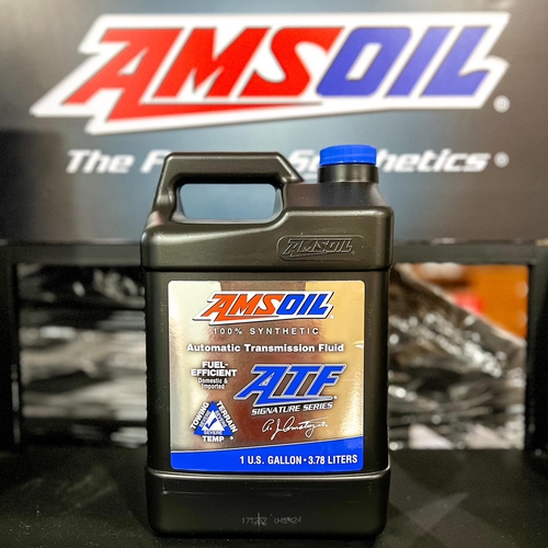 DẦU HỘP SỐ ATF AMSOIL SIGNATURE SERIES FUEL EFFICIENT SYNTHETIC - 3.78L