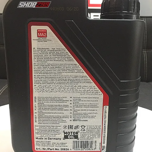 NHỚT XE TAY GA LIQUI MOLY SCOOTER RACE 10W40 - 1L