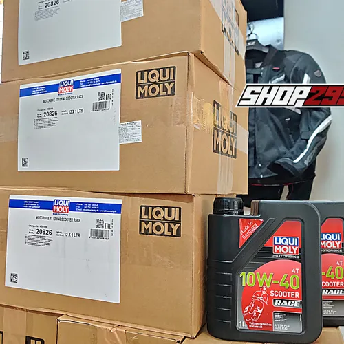 NHỚT XE TAY GA LIQUI MOLY SCOOTER RACE 10W40 - 1L