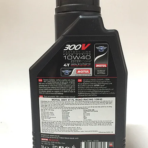 NHỚT MOTUL 300V 10W40 TEM 1 LỚP