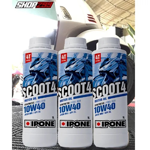 NHỚT TAY GA IPONE SCOOT 4 10W40 - 1L