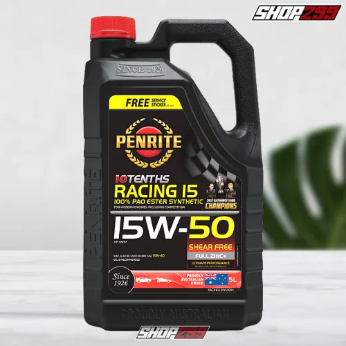 NHỚT PENRITE 10 TENTHS RACING 15 15W50 (100% PAO & ESTER) - 5L