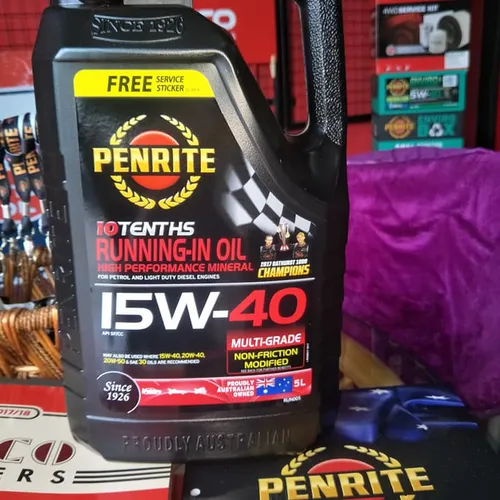NHỚT RÔ ĐAI PENRITE 10 TENTHS RUNNING-IN OIL 15W40 (5L)