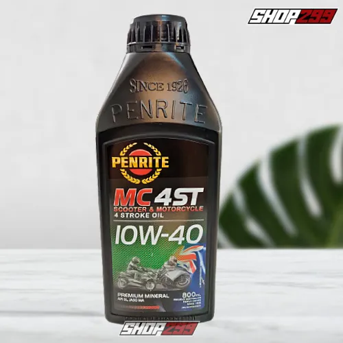 NHỚT PENRITE PREMIUM MINERAL 10W40 0.8L 