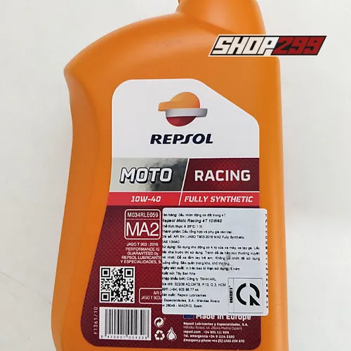 NHỚT REPSOL RACING 10W40