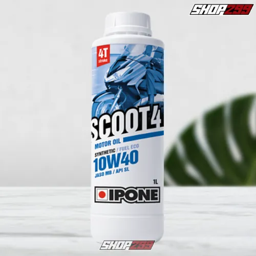 NHỚT TAY GA IPONE SCOOT 4 10W40 - 1L