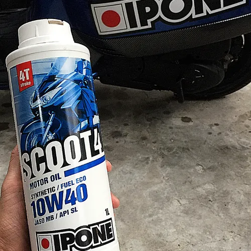 NHỚT TAY GA IPONE SCOOT 4 10W40 - 1L