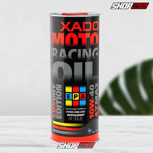 NHỚT XADO LUXURY MOTO RACING 10W40 (100% TỔNG HỢP) 1L