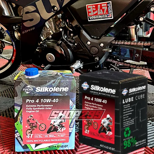 NHỚT FUCHS SILKOLENE PRO 4 10W40 XP 4L