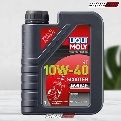 NHỚT XE TAY GA LIQUI MOLY SCOOTER RACE 10W40 - 1L